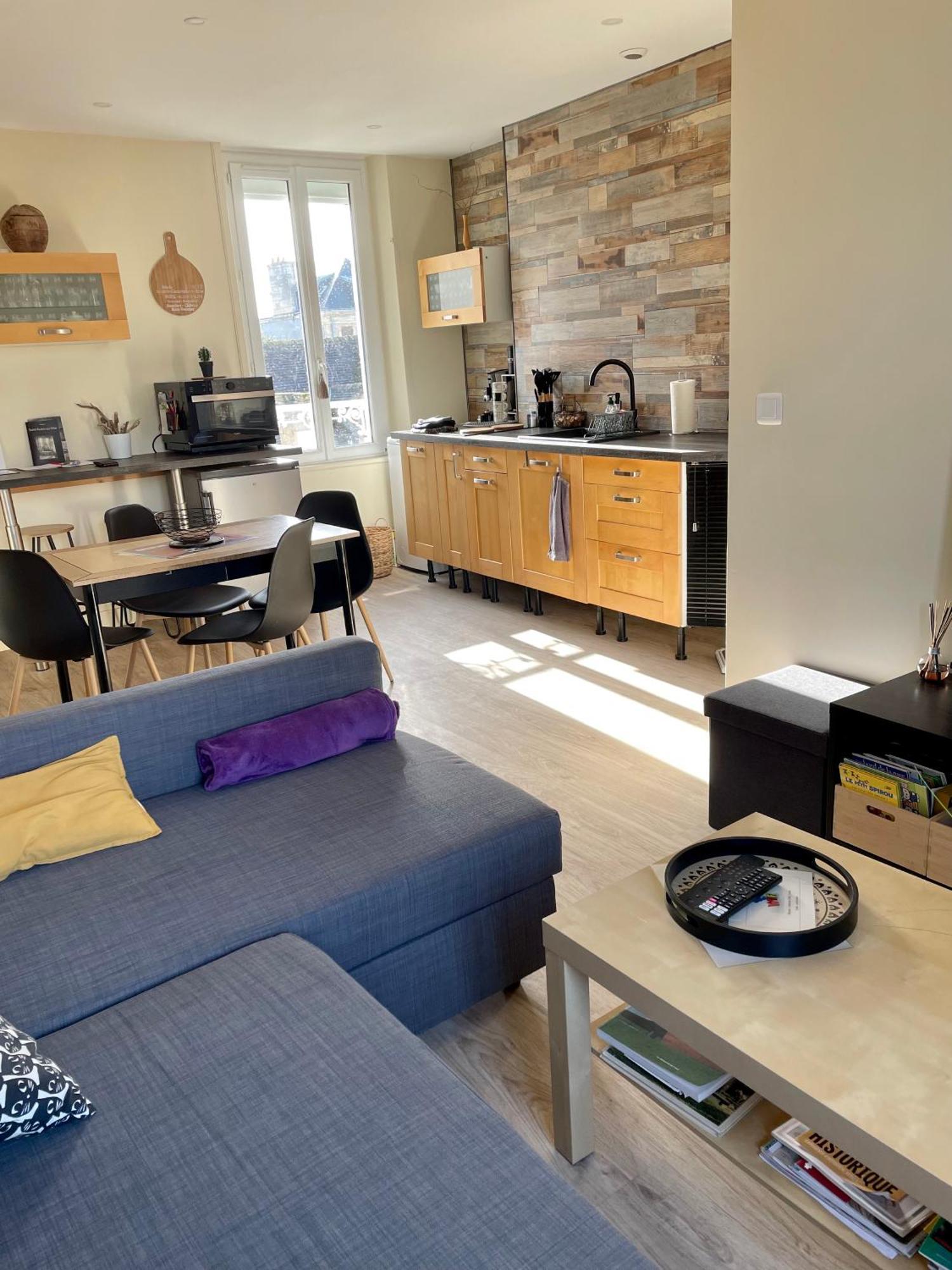 Saint-Aubin-Sur-Mer: Bel Appartement Traversant Exterior photo