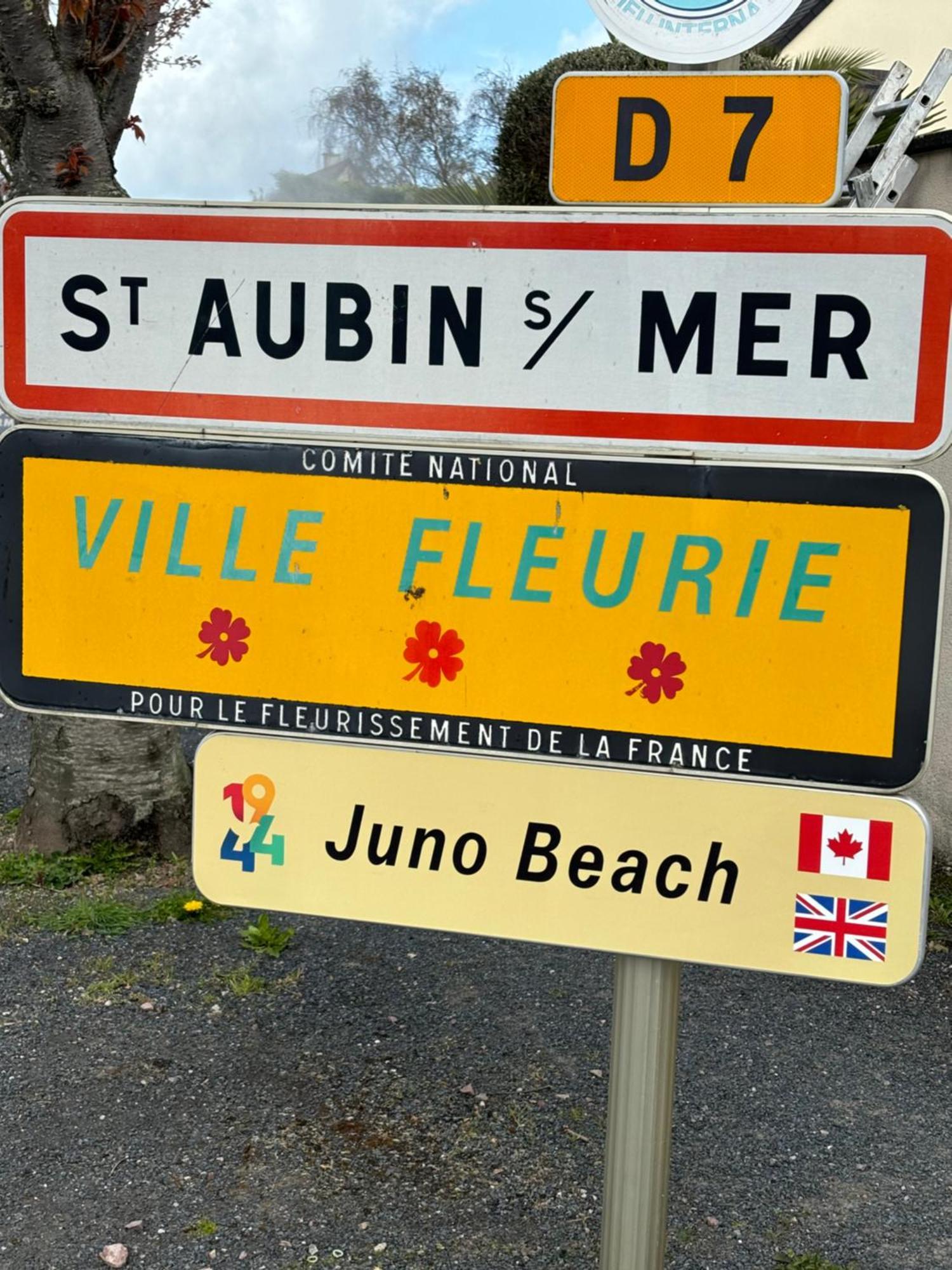 Saint-Aubin-Sur-Mer: Bel Appartement Traversant Exterior photo